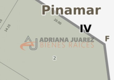 Terreno Unifamiliar en Mar de Ostende - Pinamar